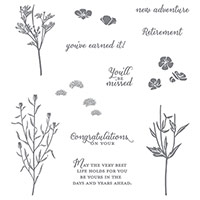 Wild About Flowers Photopolymer Stamp Set
