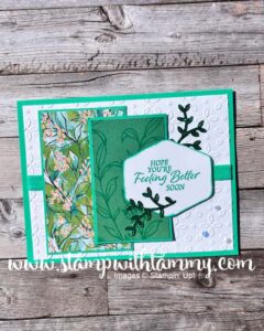 Monochromatic Green - Tammy K. Fite, Stampin' Up! Demonstrator