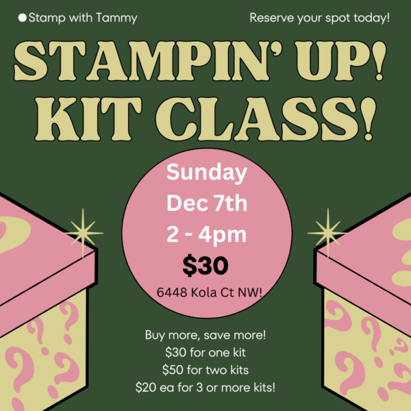In Person Kit Class!