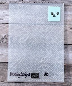 Dashing Designs 3D Embossing Folder