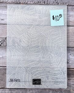 Fern 3D Embossing Folder