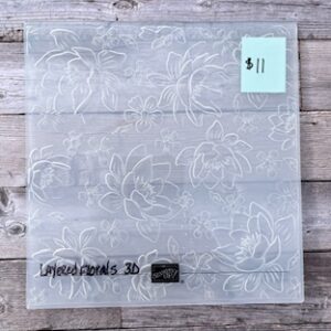 Layered Florals 3D Embossing Folder