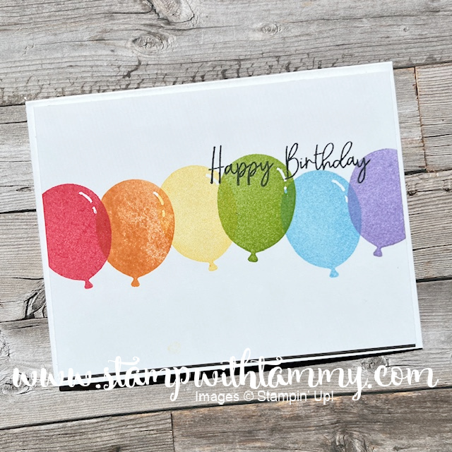 Rainbow of Balloons