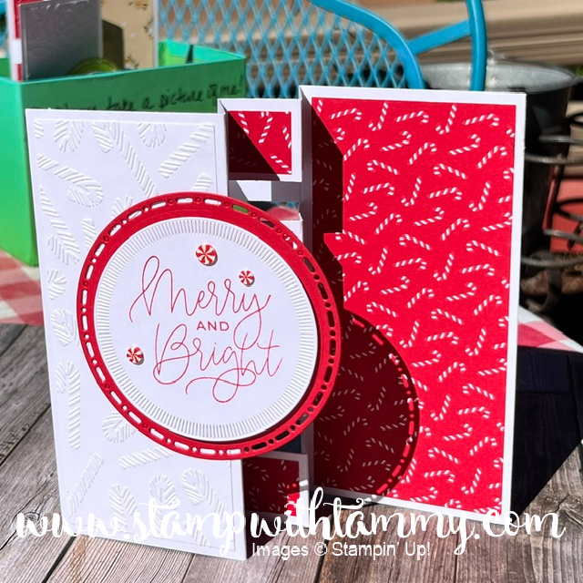 Pretty Poinsettia Fun Fold