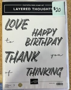 Layered Thoughts Stamp Set