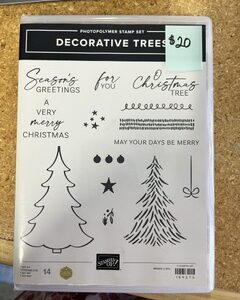 Decorative Trees Stamp Set