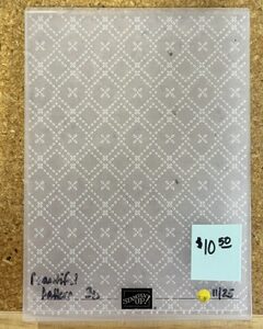 Beautiful Pattern 3D Embossing Folder