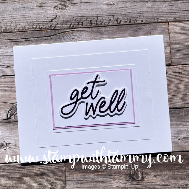 Get Well, In Pink Foil!!