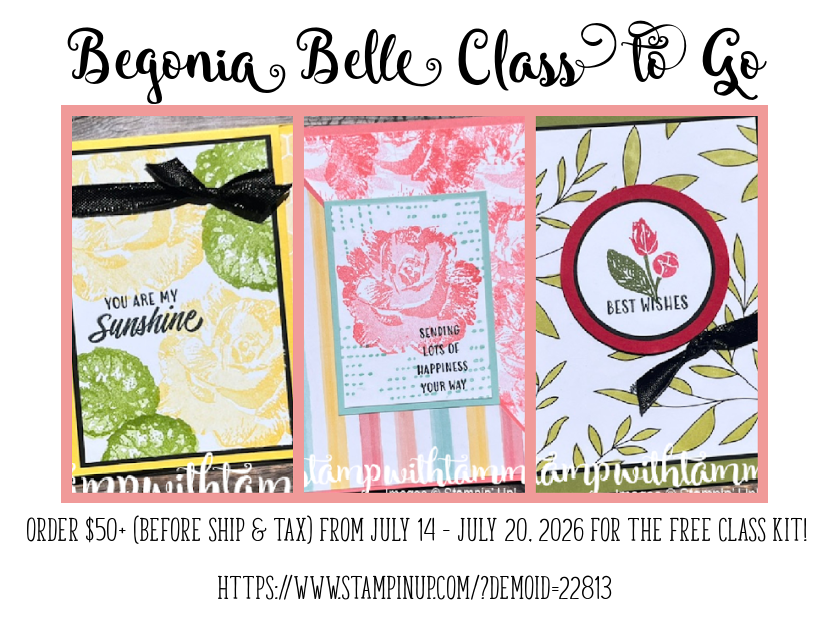 Begonia Belle Class to Go