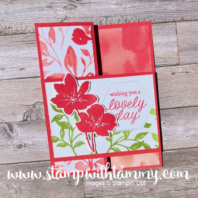 Paradise Garden Fun Fold